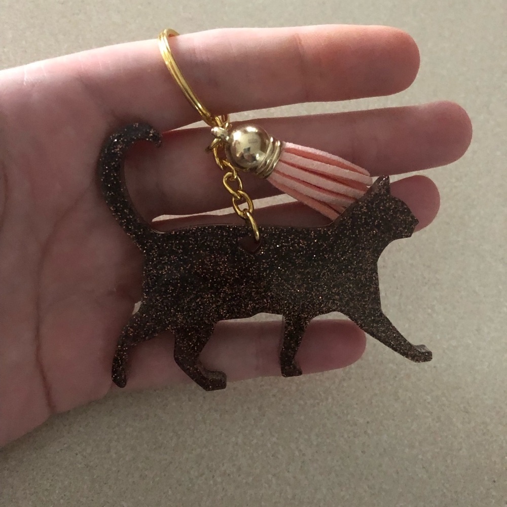 🎉🎉6x HP🎉🎉 Handmade Cat Keychain - Picture 2 of 11